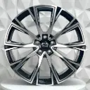 RIN 20X9.5 5-112 R1 SPORT H3122F MACHINE BLACK ET40 CB66.5