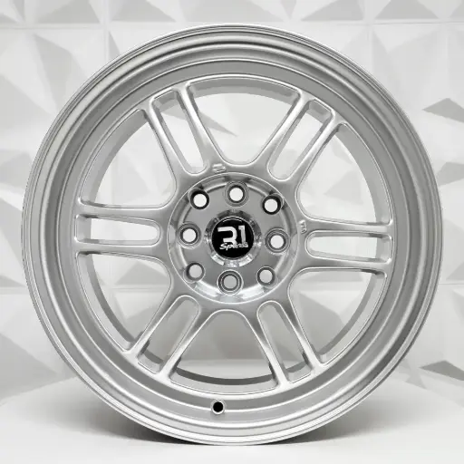 [169293] RIN 16X7 4-100/114.3 R1 SPORT RPF1 HYPER SILVER ET40 CB73.1